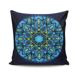 Aberto Design Cojín MANDALA-23 Multicolor